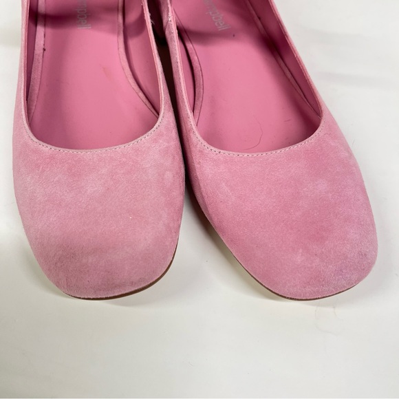 Jeffrey Campbell Pink Suede Mary Jane Heels - Picture 5 of 12